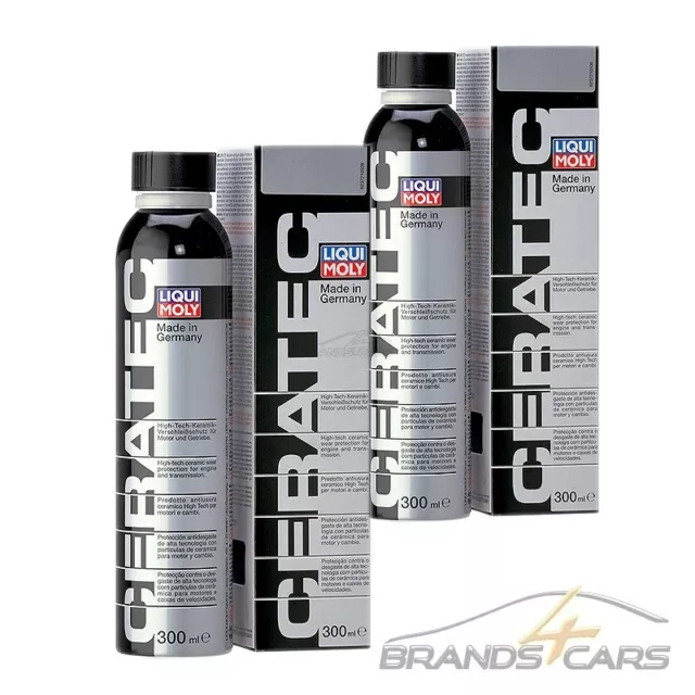 2x 300 ml LIQUI MOLY CERA TEC CÉRAMIQUE HIGH-TECH ADDITIF 31561579