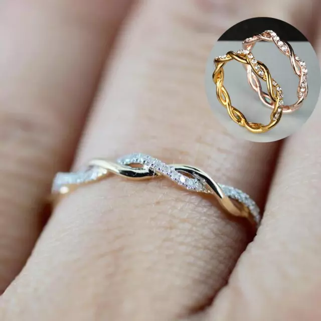 Women Classic Jewelry Ring Exquisite Ring Engagement Ring Round  Ring