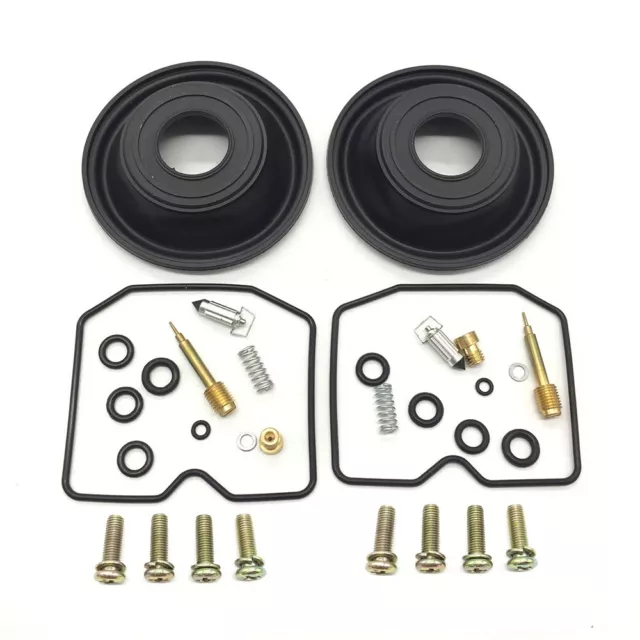 Diaphragme Carburateur Réparation Kit Accessoires 2 Set Métal & Caoutchouc