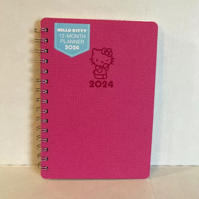 2024 PLANNER HELLO Kitty Planner 12 Months Planner JanDec 2024 PINK