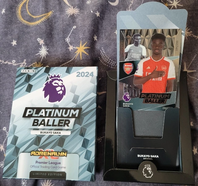 PANINI ADRENALYN XL PL 23/2024 PLATINUM BALLER CARD, Bukayo SAKA, 184/