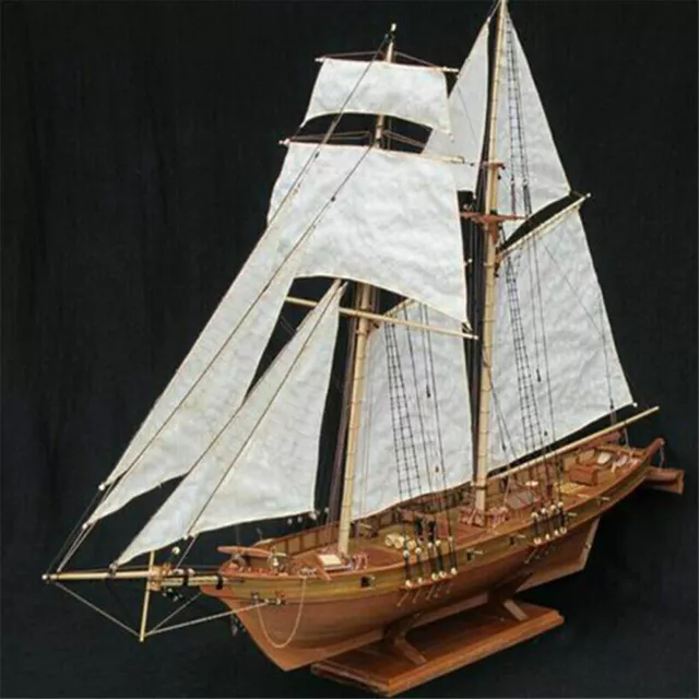 NEW Pirate Ship Wooden Galleon Model Ship Boat Nautical Gift UK SELLER