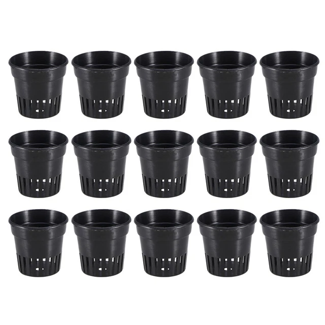 Hydroponic Plants Garden Slotted Mesh Cups Water Basket Vegetable