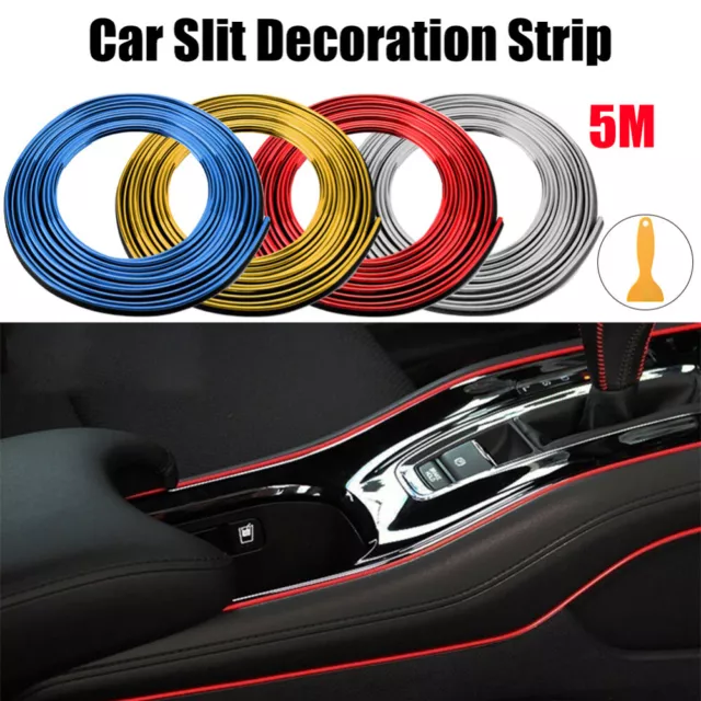 5M Car Wheel Hub Rim Edge Protector Ring Tire Guard Sticker Rubber Strip Line US