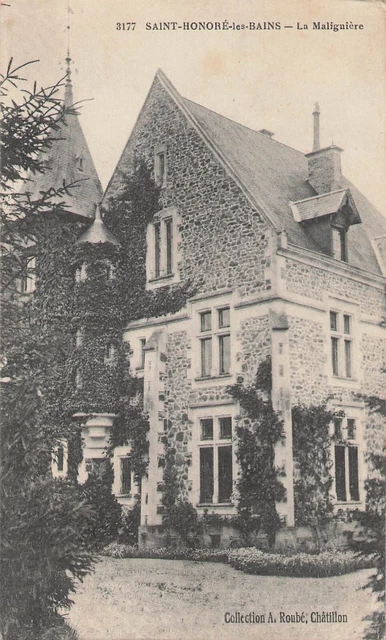 CPA - 58 - SAINT HONORE LES BAINS - Villa la Malignière 43716