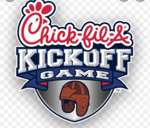 2 x Tickets Georgia Tech Vs. Clemson. Chick Fil A Kickoff