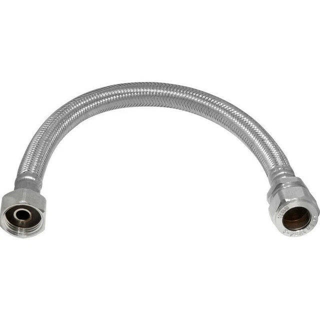 "Flexibler Wasserhahn Schlauchverbinder Küche Waschbecken Mischer Rohrschwänze 15 mm 22 mm & 1/2"" 3/4"