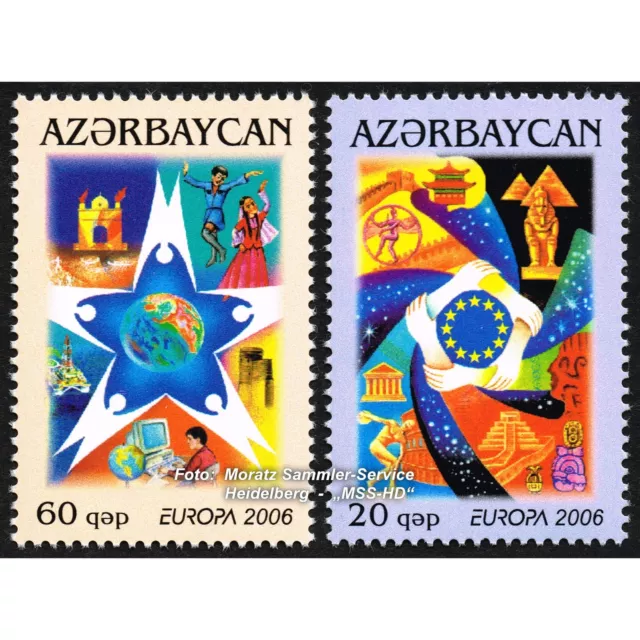 Aserbaidschan Azerbaijan Europa CEPT 2006, Integration, kmpl. Satz ** postfrisch