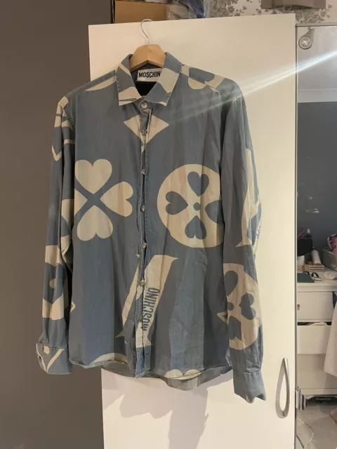 Moschino Couture Shirt Rare Authentic Size m