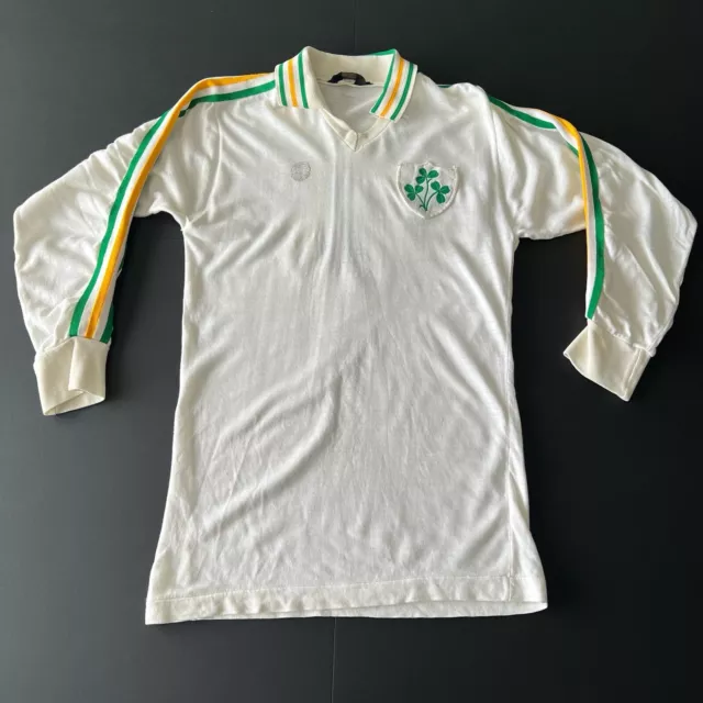 Ultra Rare Frank Stapleton Match Worn Authentic 1978 Republic of Ireland Shirt