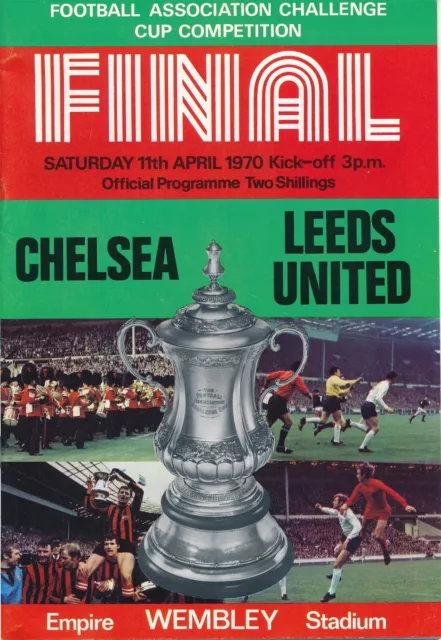 FA CUP FINAL PROGRAMME 1970 Chelsea v Leeds United