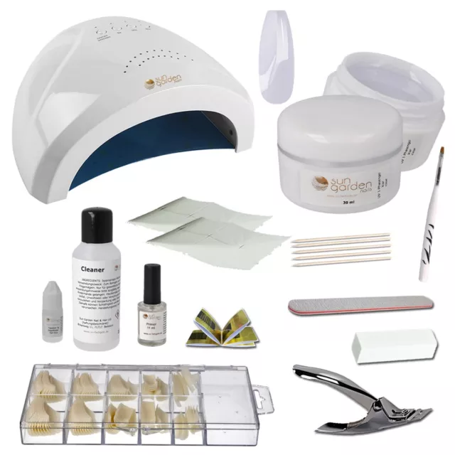 Starterset Nail Classic incl. UV-LED Kombi Gerät- UV Gel Set - Nagelstudioset -