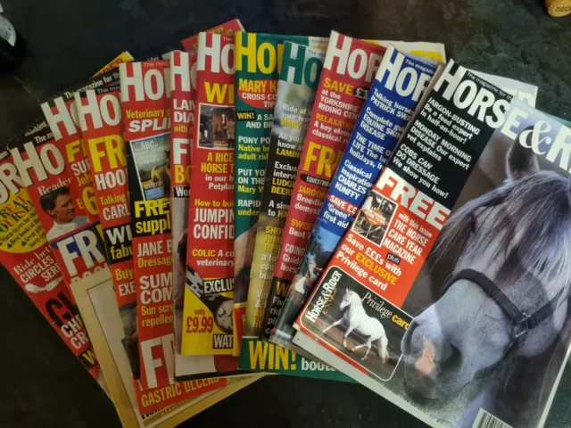 Horse & Rider Magazine 1996 - 12 issues