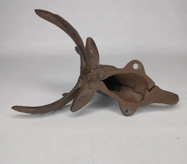Cast Iron Moose Wall Hanging Coat Hook 8