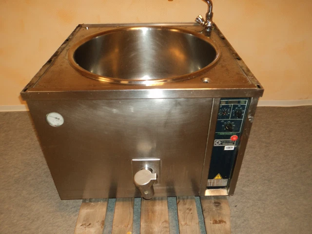 ein KOCHKESSEL ,Wurst Kessel, von Electrolux Therma  mit  Strom ca 150 Liter
