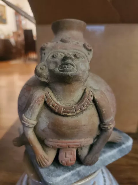 Pre-Columbian figural vessel