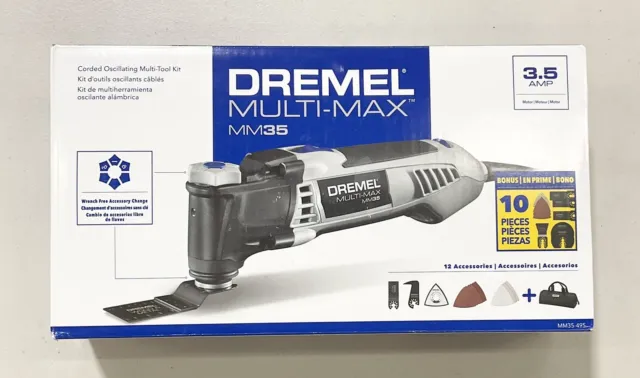 Dremel Multi Max MM35 Corded Oscillating Multi Tool Kit 3.5 Amp