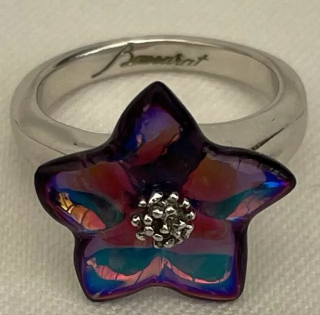 Bague baccarat on sale fleur