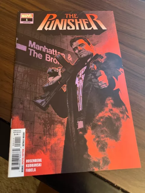 The Punisher Vol. 12 #1 Greg Smallwood Cover Marvel Comics VF/NM 2018