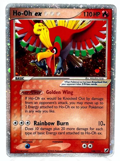  Pokemon - Ho-Oh-EX (92/122) - XY Breakpoint - Holo : Toys &  Games