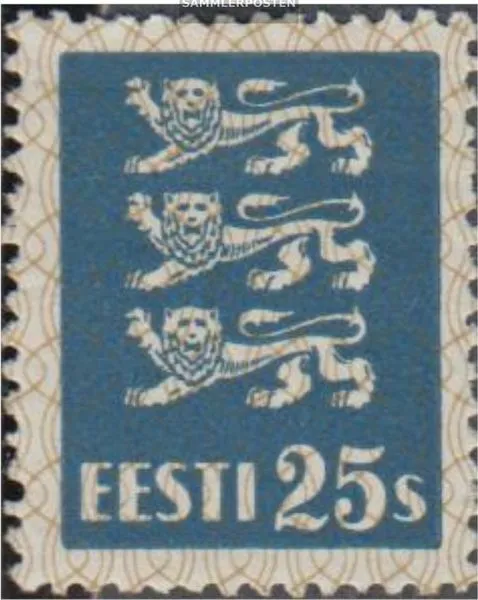 Estland 106-107 (kompl.Ausg.) gestempelt 1935 Wappenlöwen