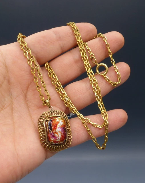 Pendentif Coeur Ancien En Porcelaine De Limoges Vintage - Très Bon état