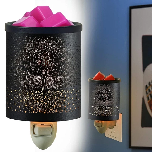Para quemador de velas de cera perfumada calentador garaje cocina seguro duradero