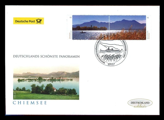 FDC 3162-3163 (2015) - Deutschlands schönste Panoramen - Chiemsee