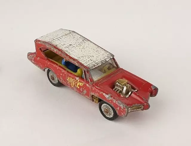 Vintage 1960's Husky Monkeemobile Toy Car & 4 Monkees Great Britain