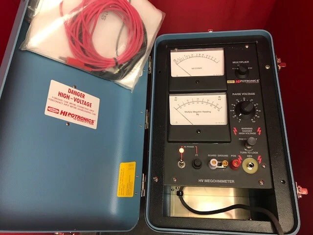 Hubbell Hipotronics HVM5-A HV MEGOHMMETER