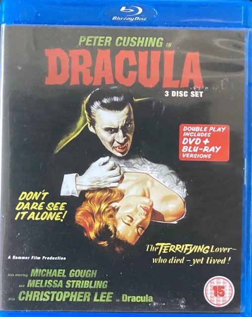 T-shirt Hammer Horror – Dracula – Film – Unisexe – Taille M – Noir