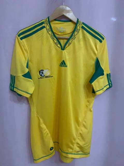 South Africa National Team 2010/2011 Home Football Shirt Jersey Size M Adidas