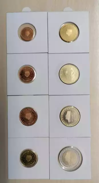 Niederlande 1 Cent bis 2 Euro Kursmünzenset   (Wählen Sie zwischen: 1999 - 2021)