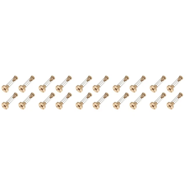 20 Pcs 8mm Threaded Rod Anti-backlash Nut Exercise Accessories 3d Printers Screw