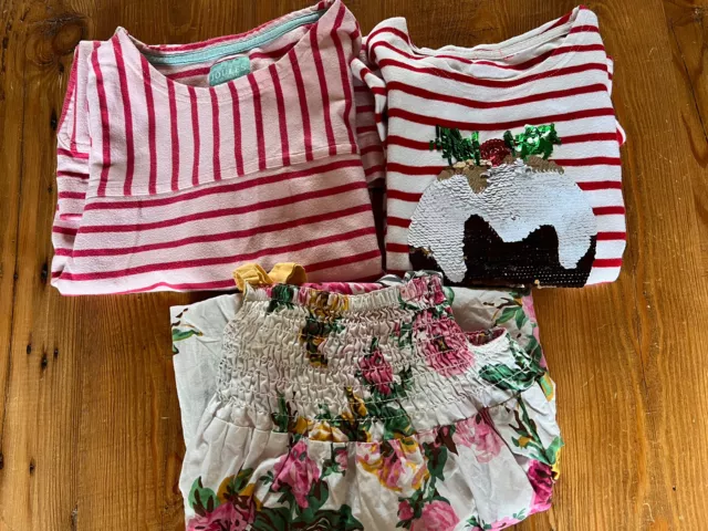 Girls Joules Dress Top Bundle Age 5-6