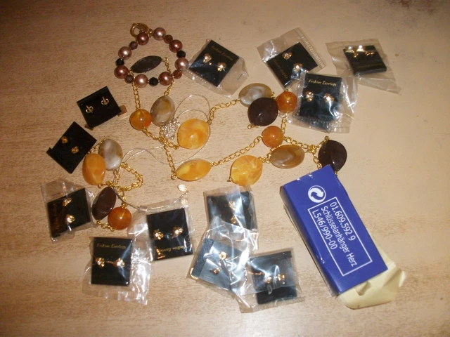Grosses Konvolut Modeschmuck NeU