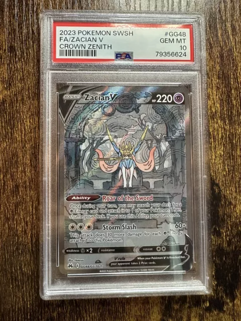 🔥Crown Zenith Deoxys VMAX🔥 GG45 Full Art Alt Art 💎PSA 9 Mint Condition💎