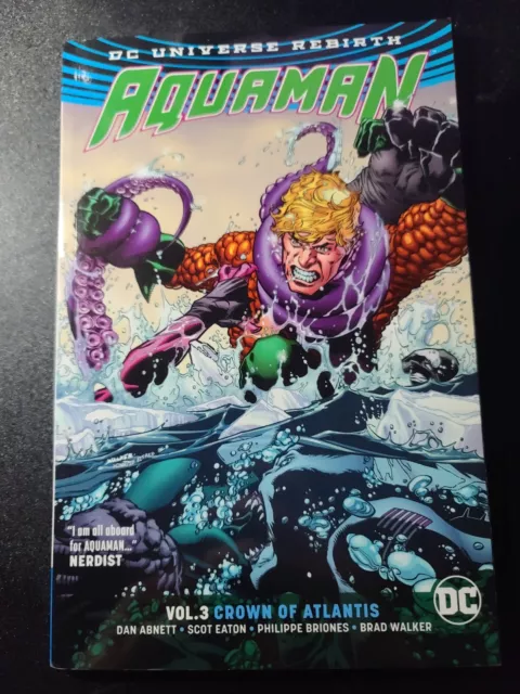 DC Comics Rebirth Aquaman Volume 3 Trade Paperback TPB