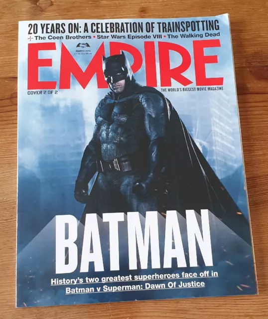 EMPIRE Magazine Issue 321 - Mar. 2016 - BATMAN V SUPERMAN - special cover