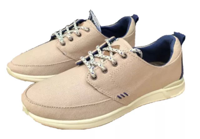 Reef Rover Low Womens Shoes Size 10 Tan khaki Sneaker RF008205 Boat Shoe