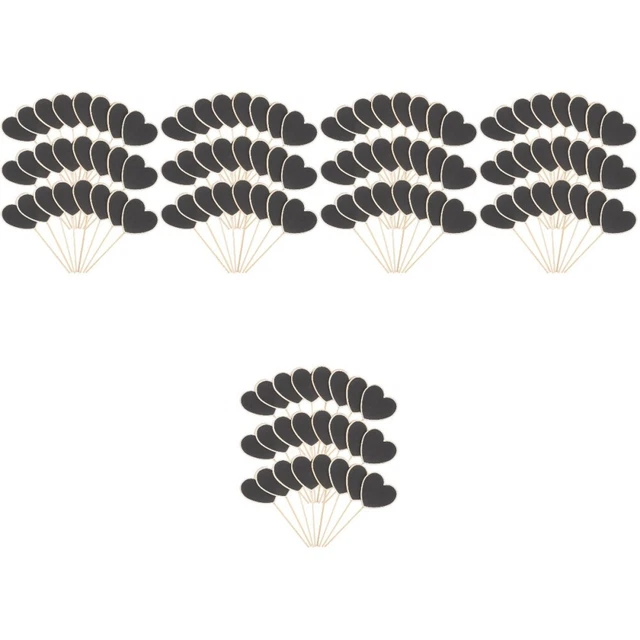 150 Pcs En Bois Petite Étiquette Ardoise Des Piquets Tableau