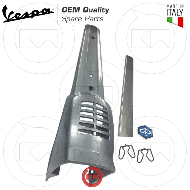 1661 - MASCHERINA NASELLO COPRISTERZO CARBON LOOK VESPA 50 SPECIAL R L - Foto 9