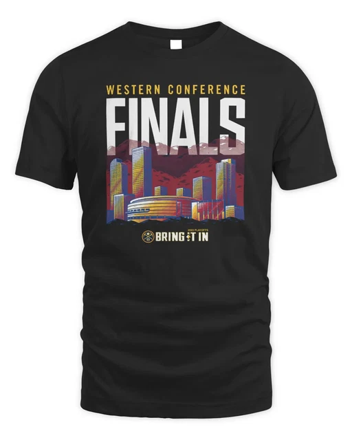 DENVER NUGGETS 2023 Basketball Team Western Conference Finals TShirt