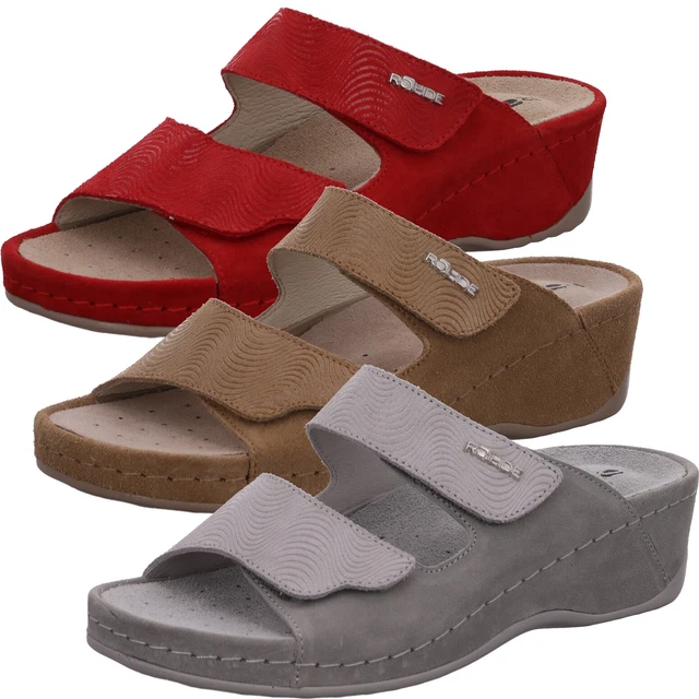 Rohde Mules Femmes Sabots en Cuir Amalfi 5722