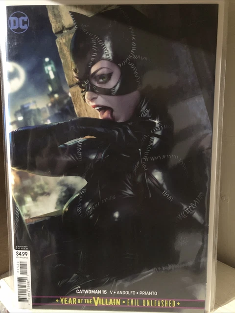 Catwoman #15 Artgerm Stanley Lau Variant Edition Dc Comics June 2018