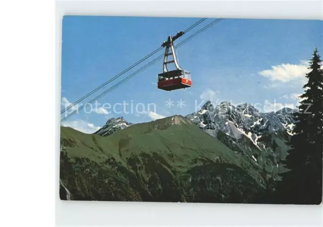 72176933 Seilbahn Fellhorn Oberstdorf-Birgsautal  Seilbahn