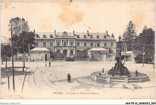 TROYES - Aube - CPA 10 - Rue Urbain IV - Magasin Jorry Prieur