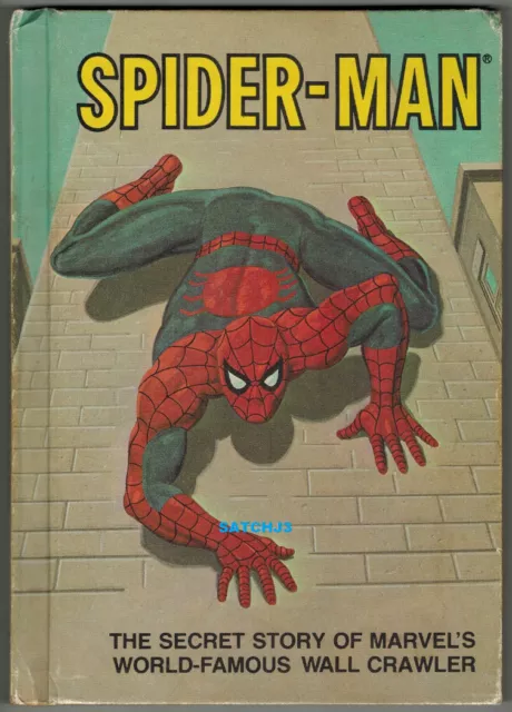 1981 Spiderman Hardcover Book Ditko Romita Kirby Buscema Art Marvel Comics Hc