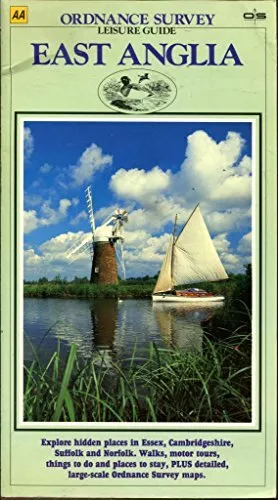 East Anglia (Ordnance Survey Leisure Guide) Paperback Book The Cheap Fast Free