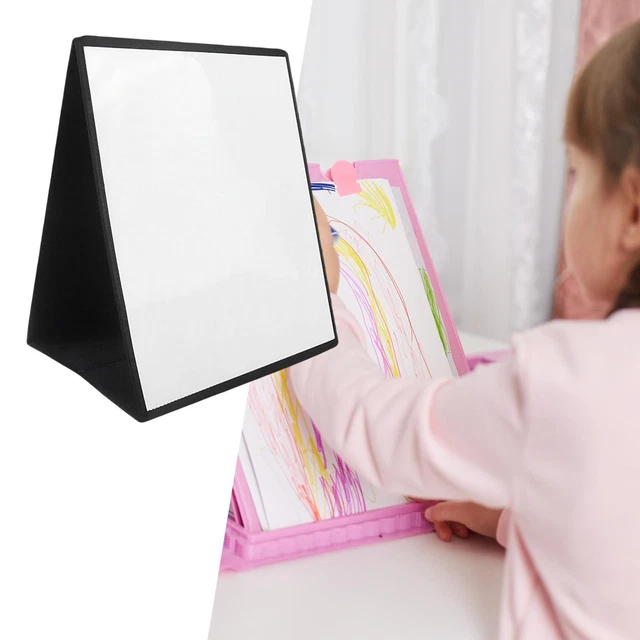 Doppelseitiges Desktop-Whiteboard-Zeichenbrett, tragbar, wiederverwendbar